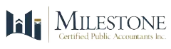 Milestone Certified Public Accountants Logo