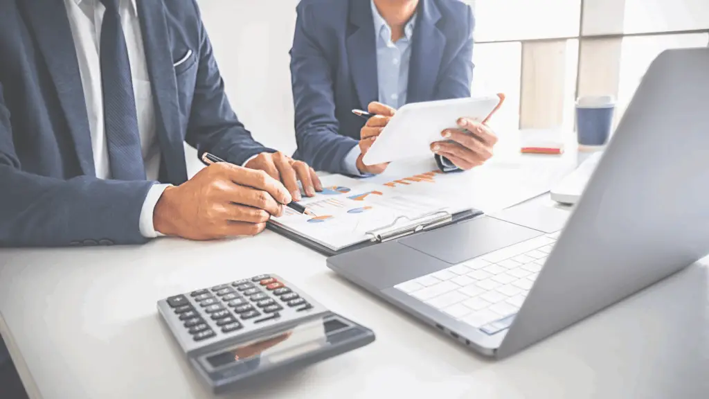 Veterinary accountant providing tax planning advice