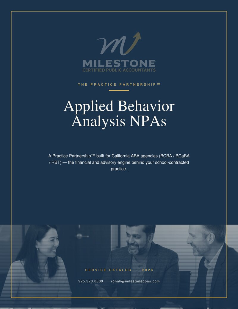 ABA NPA Service Catalog 2026 cover