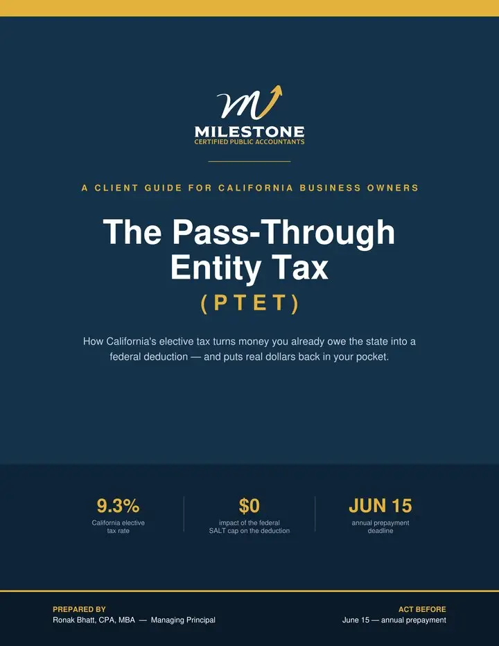 The California <em>PTET Election</em> Playbook cover