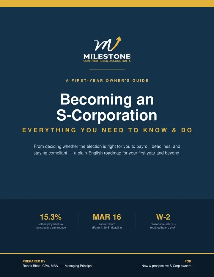 The <em>S-Corp Election</em> Owner Guide cover